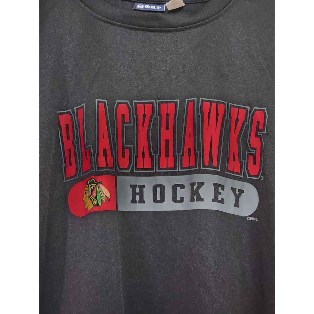 Gear‎ For Sports BlackHawks Hockey Long Sleeve Shirt Mens Size XL - Picture 2 of 5